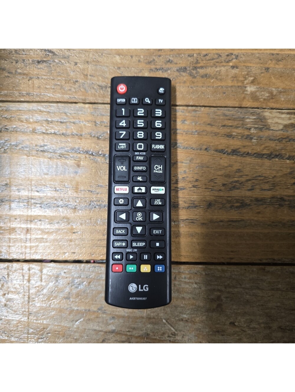 Original AKB75095307 Remote Control for LG LED/ LCD TVs (LJ and UJ Series)